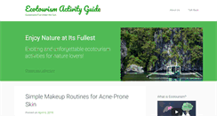 Desktop Screenshot of ecotourism-activityguide.com